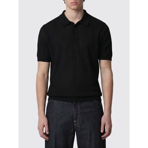 Roberto Collina Polo Shirt Men Black